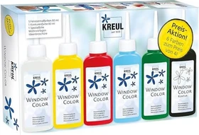 Kreul Window Color Konturenfarbe, weiß, 80ml