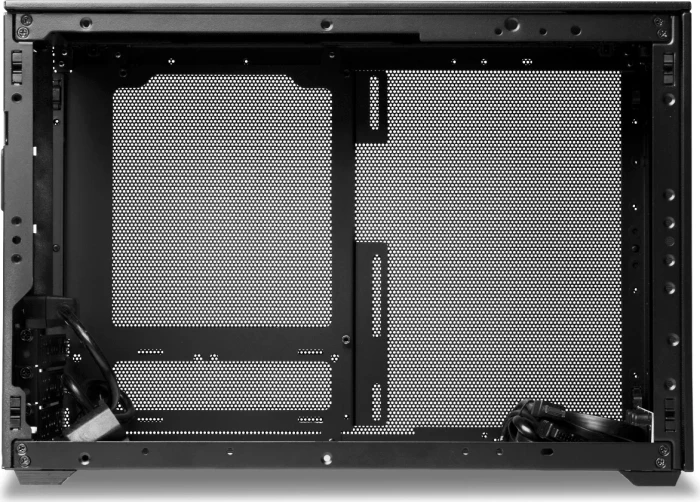 SSUPD Meshroom D, schwarz, Variant B, 1x USB-C 3.2, 1x USB-A 3.0, Mini-ITX