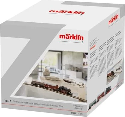 Märklin - Spur Z Startpackung - Güterzug mit Dampflok BR 89