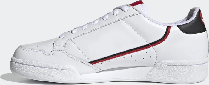 adidas Continental 80 cloud white/core black/scarlet