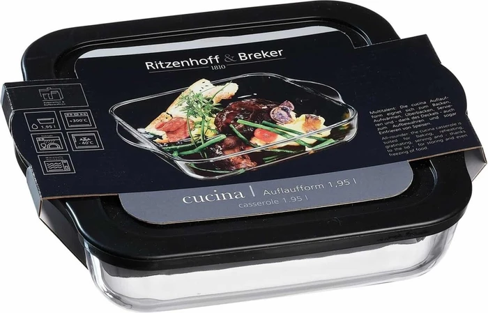 Ritzenhoff & Breker Cucina Auflaufform quadratisch 1.95l