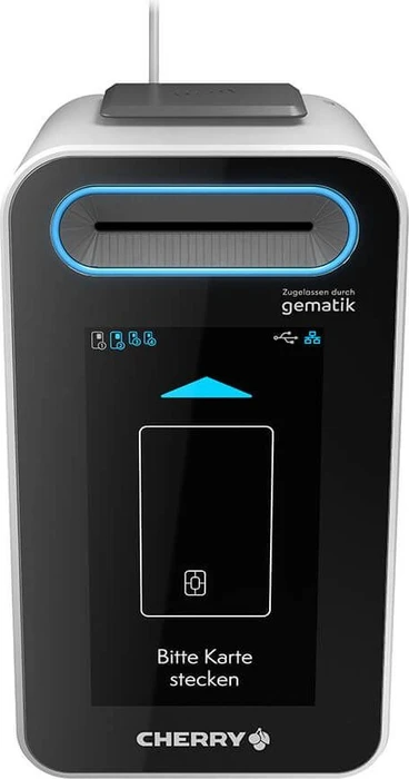 Cherry eHealth Terminal, Multi-Slot-Cardreader, USB-A/USB-C/RJ-45 [Buchse]