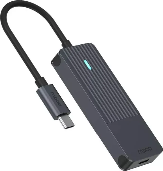 Rapoo UCH-4003 USB-A-&-USB-C-Hub, 1x USB-C 3.0 [Stecker]
