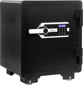Olympia GOsafe 5530 Tresor, schwarz, Schlüsselschloss/elektronisches Zahlenschloss
