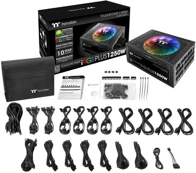 Thermaltake Toughpower iRGB Plus Titanium TT Premium Edition 1250W, ATX 2.31