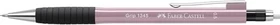 Faber-Castell Grip 1345 Druckbleistift 0.5mm graphit, pink, Radierer