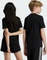 adidas Graphic T-Shirt kurzarm schwarz (Junior) Vorschaubild