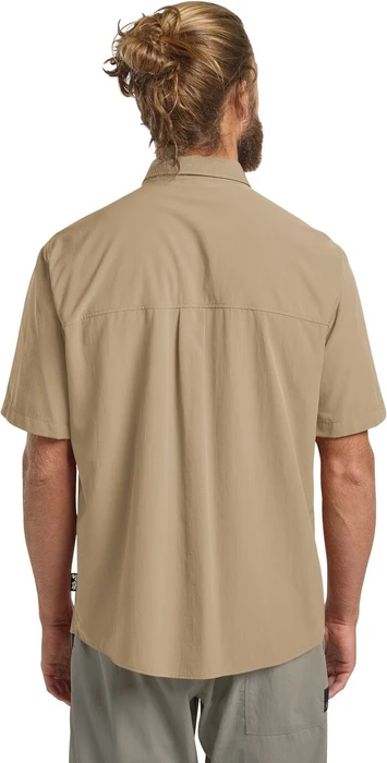 Jack Wolfskin Sierra Canyon Hemd kurzarm hazel wood (Herren)