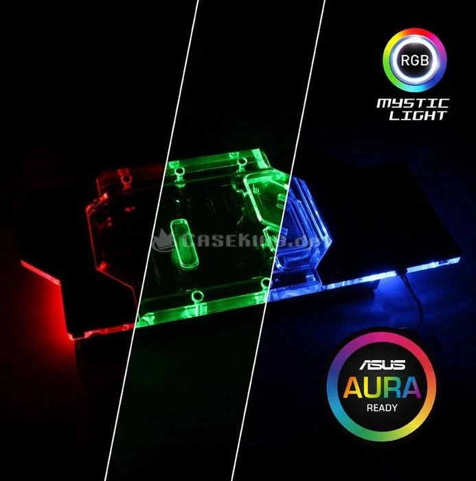 Phanteks Glacier GTX 1080/1070 ASUS Strix GPU Block, schwarz