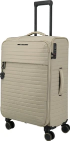 Travelite Barbara Stepp Trolley M satin nude