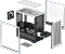 DeepCool CH370 WH, weiß, Glasfenster Vorschaubild