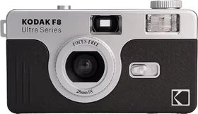Kodak Ultra F8 35mm Film Kamera Schwarz Silber