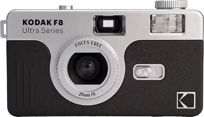 Kodak Ultra F8 35mm Film Kamera Schwarz Silber