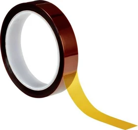 3M 5413 Hochtemperatur Polyimid-Klebeband gold, 12.7mm/33m, 1 Stück