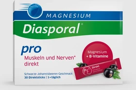 Magnesium Diasporal Pro Muskeln und Nerven Granulat, 30 Stück