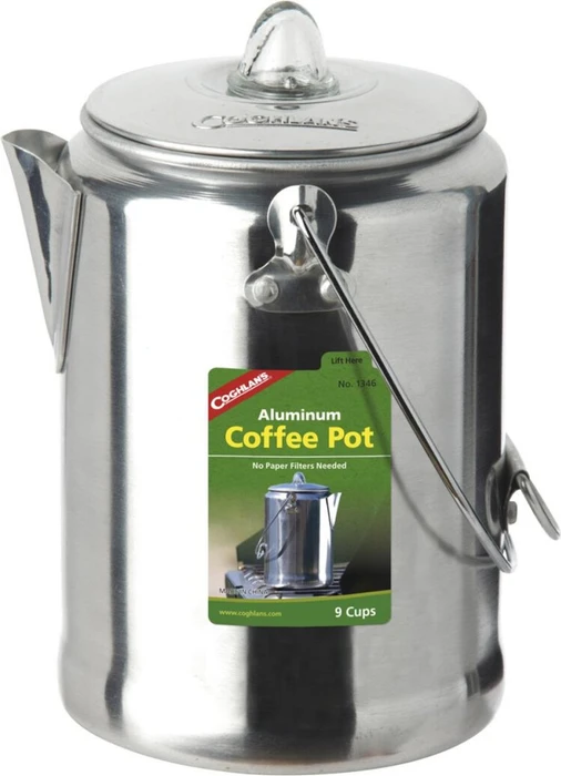 Coghlan's Aluminiumkanne Coffee Pot 9 Tassen Kanne