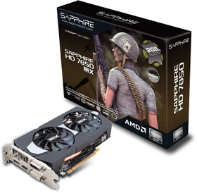 Sapphire Radeon HD 7850 Dual-X OC, 2GB GDDR5, 2x DVI, HDMI, DP, full retail (11200-24-40G)