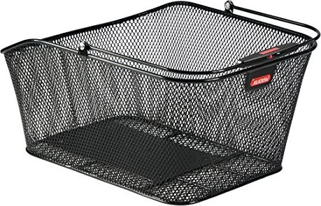 KLICKfix City Korb 2 Racktime Hinterrad Fahrradkorb schwarz