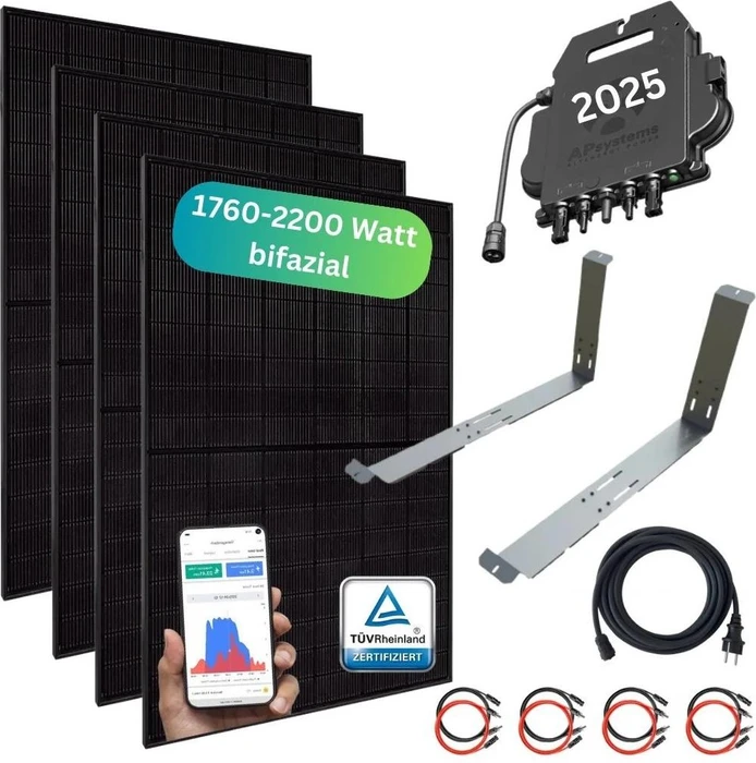 MyVoltaics MyCarport Balkonkraftwerk 1720+ Watt (verschiedene Varianten), 799W, 1.72kWp