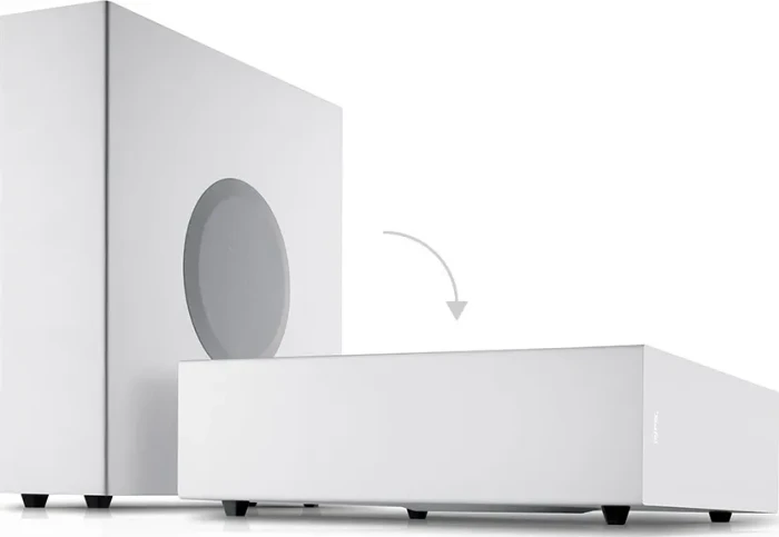 Teufel Cinebar 22 für Dolby Atmos 5.1-Set weiß