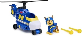 Spin Master Paw Patrol - Air Rescue Chases Polizei-Rettungshubschrauber mit Geschoss-Abwurf