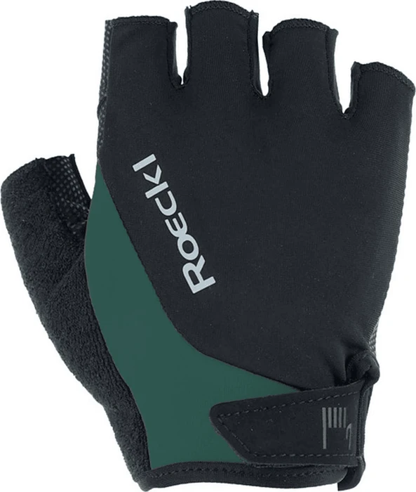 Roeckl Basel 2 Fahrradhandschuhe black/duck green