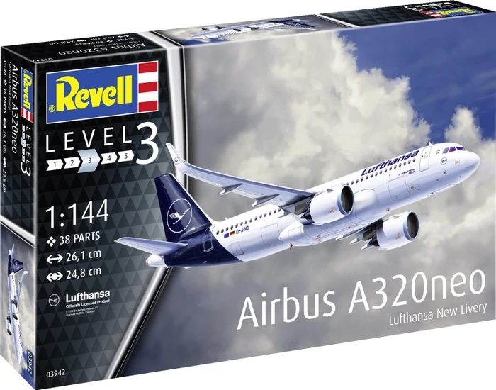 Revell Airbus A320 Neo Lufthansa New Livery