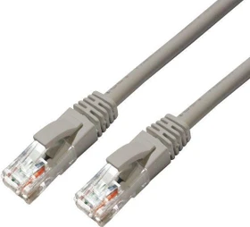 MicroConnect Patchkabel, Cat6a, U/UTP, RJ-45/RJ-45, 10m, grau