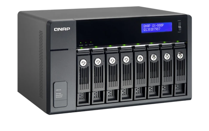 QNAP Expansion Unit UX-800p 32TB, 1x USB-A 3.0