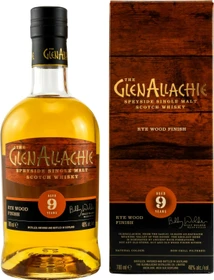 Glenallachie Rye Wood Finish 9 Years Old 700ml