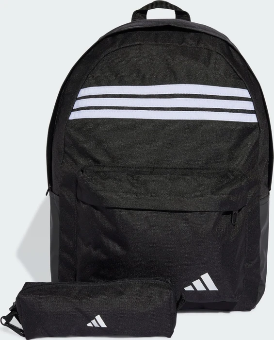 adidas Classic Horizontal 3-Streifen schwarz/weiß
