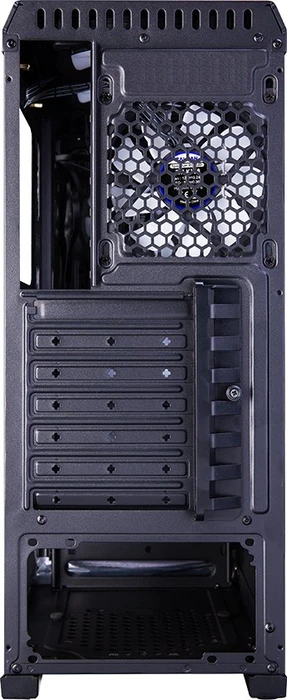 Zalman N5 TF, schwarz, Glasfenster
