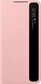 Samsung Clear View Cover für Galaxy S21+ pink