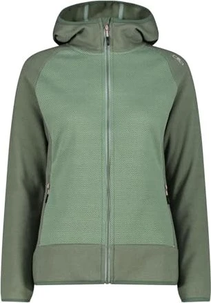 CMP Knit Tech Fleece Hoody Jacke salvia (Damen)