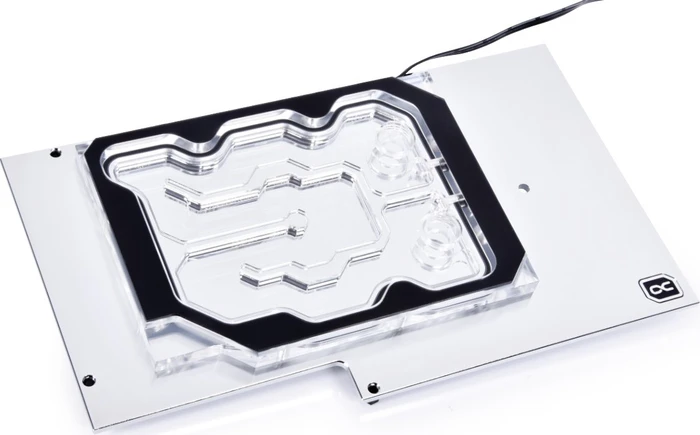 Alphacool Eisblock Aurora GPX-N Acryl Active Backplate RTX 3090 Founders Edition