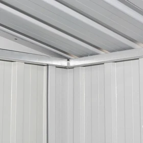 vidaXL Metall Gerätehaus 204x132cm braun