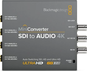 Blackmagic Design MiniConverter Mini Converter SDI to Audio 4K (BM-CONVMCSAUD4K)