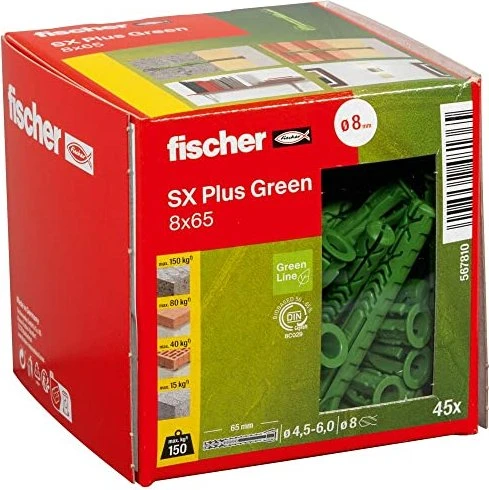fischer Spreizdübel SX Plus Green
