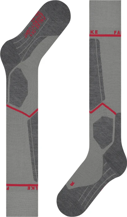 Falke SK4 Advanced Compression Light Skisocken light grey (Herren)