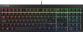 Cherry MX 2.0 S, schwarz, LEDs RGB, MX2A RGB RED, USB, UK (G80-3821LJBGB-2)
