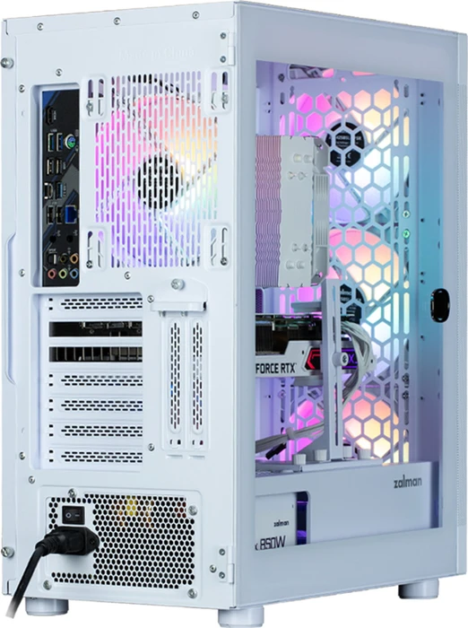 Zalman i4 TG White, Glasfenster