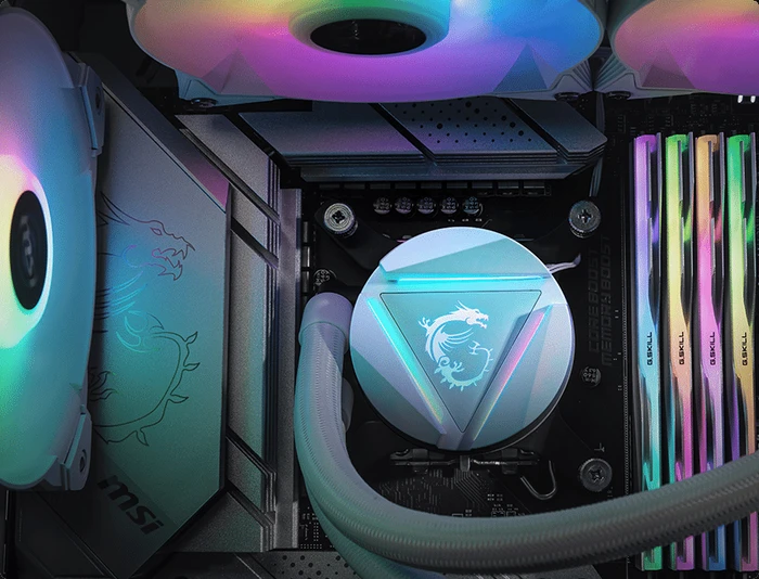 MSI MAG CoreLiquid 240R V2 WHITE, 240mm, weiß