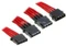 BitFenix Alchemy 4-Pin Molex auf 3x 4-Pin Molex 55cm, sleeved rot Vorschaubild