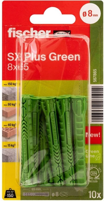 fischer Spreizdübel SX Plus Green