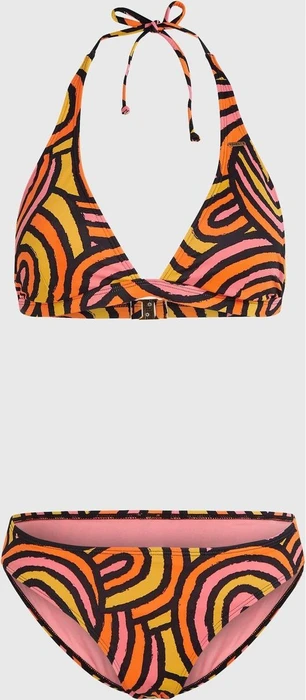 O'Neill Marga Rita Bikini-Set orange rainbow stripe (Damen)