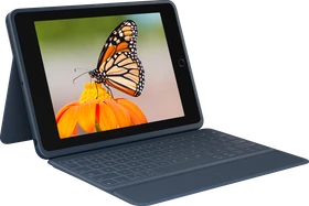 Logitech Rugged Combo 3 for Education für iPad 7/iPad 8/iPad 9, blau, DE
