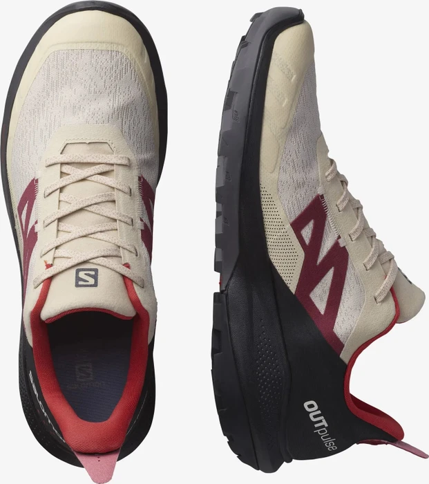 Salomon OUTpulse GTX bleached sand/black/poppy red (Herren)