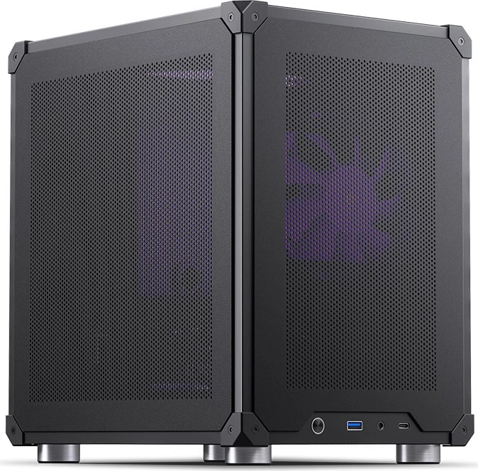 Jonsbo C6 Black, schwarz