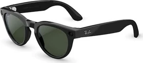 Ray-Ban RW4013 Meta Headliner Gen2 shiny black/clear-sapphire transitions