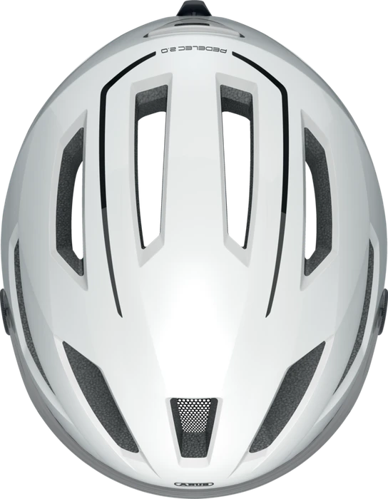 ABUS Pedelec 2.0 ACE Helm pearl white